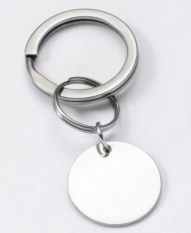 Thumbnail: Engraved pet portrait keychain 5