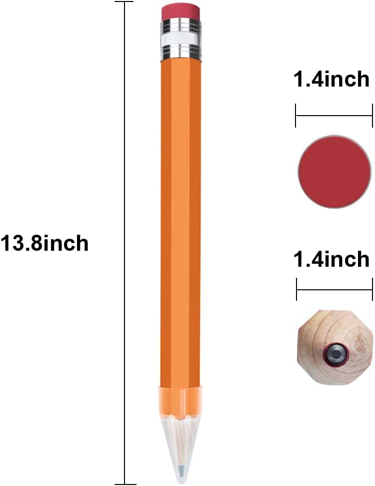 Thumbnail: Jumbo Pencil dimensions, 13.8 inches long